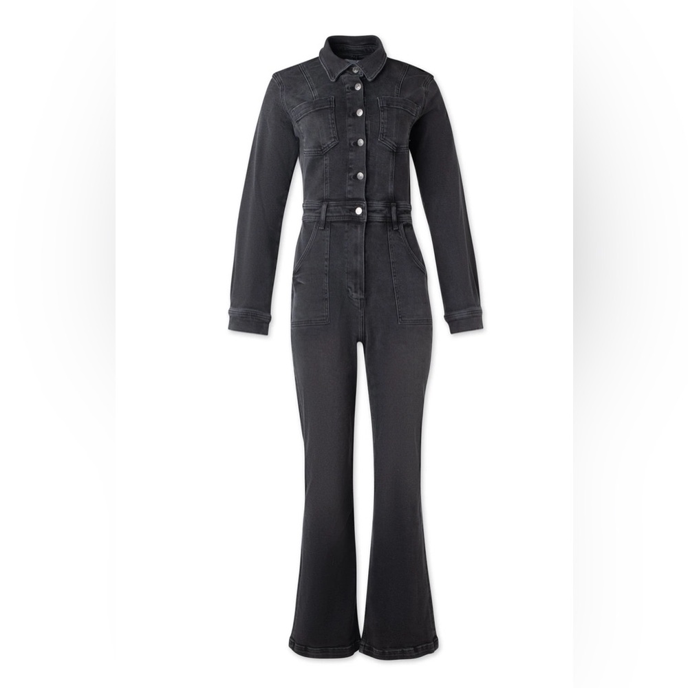 Boyish Black Denim Coveralls Size 12